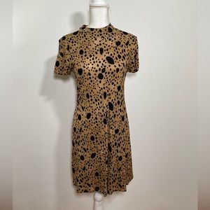 Leopard print dress - size L